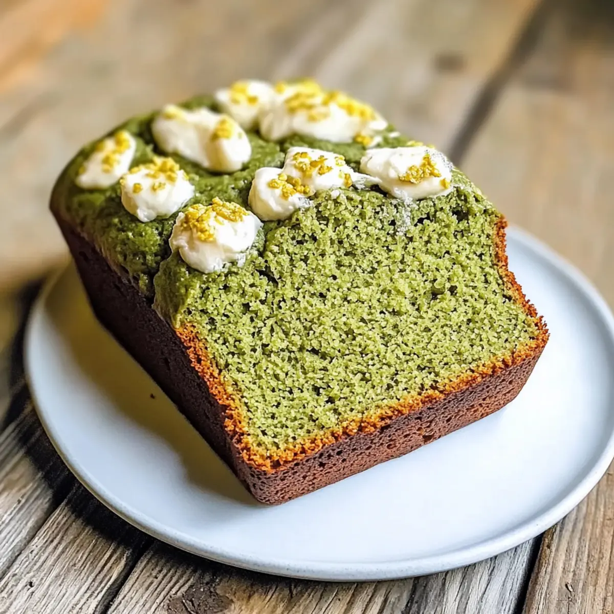 Matcha & Weiße Schokolade Bananenbrot Rezept ganz einfach
